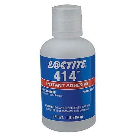 Loctite 380 Toughened Instant Adhesive, Black, 1 lb Bottle 135424